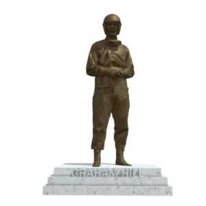 Graham Hill Bronze Effect Statue