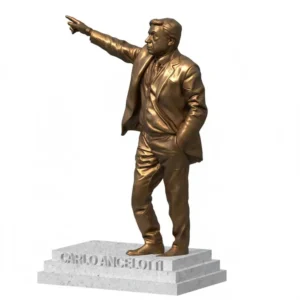 Carlo Ancelotti Statue