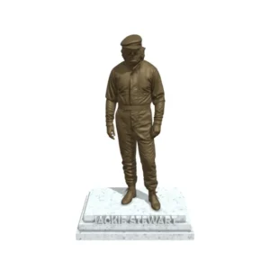 Jackie Stewart Bronze Effect Statue